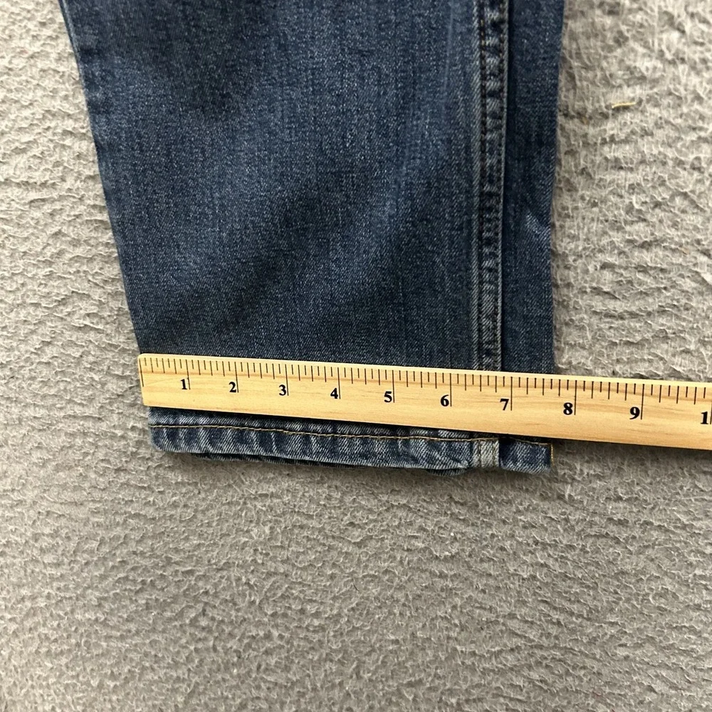 Levis Jeans Mens 32x32 Blue Denim‎ 514 Straight American Cotton Work Wear Adult